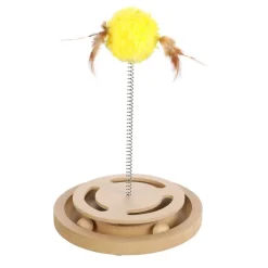 Flamingo Juguete Interactivo con Pelota para gatos Discount