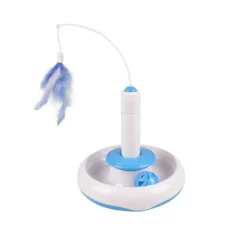 Flamingo Juguete Interactivo con Pluma para gatos Discount