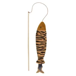 Flamingo Jungle Caña con Pez para gatos Clearance