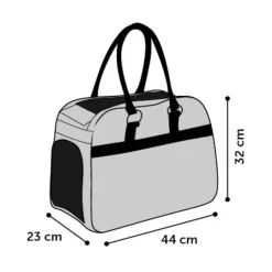 Flamingo Justine Bolsa Transportín Gris para mascotas Online