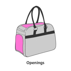 Flamingo Justine Bolsa Transportín Gris para mascotas Online