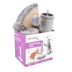 Flamingo Lia Juguete Interactivo Gris para gatos Online