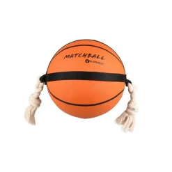 Flamingo Matchball Pelota de Basquetbol con Cuerda para perros Clearance