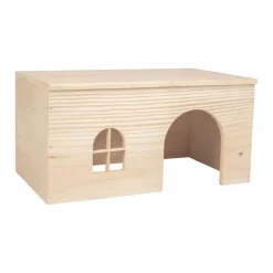 Flamingo Mody Natural Casa de Madera para roedores New