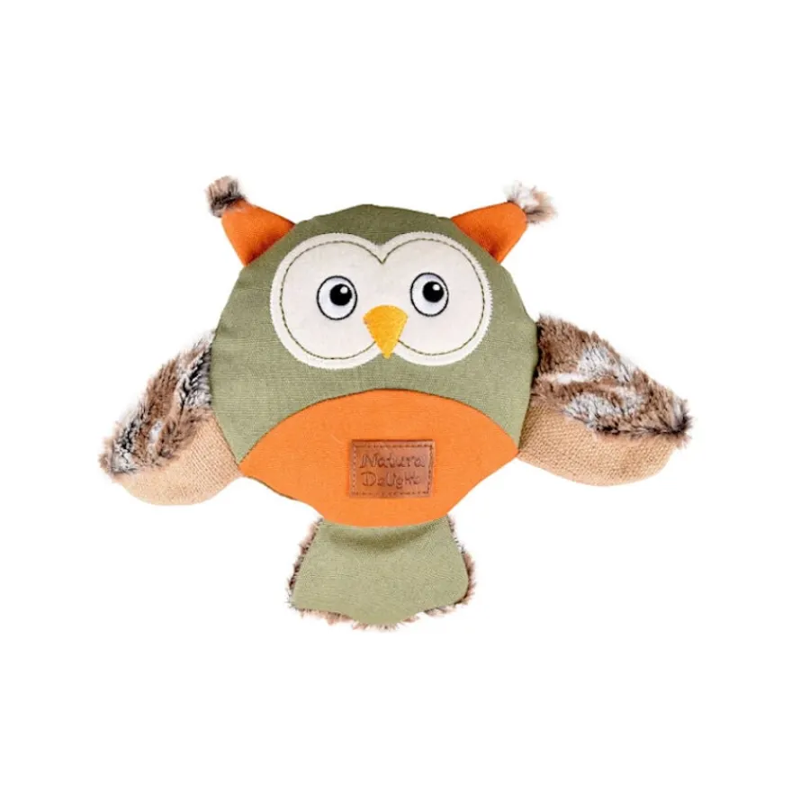 Flamingo Natura Delight Búho de peluche para perros Hot