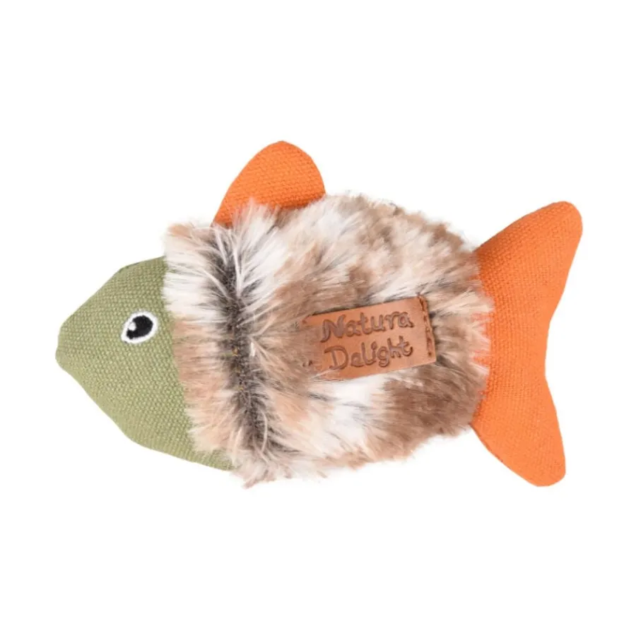 Flamingo Natura Delight Pez de peluche para gatos Clearance