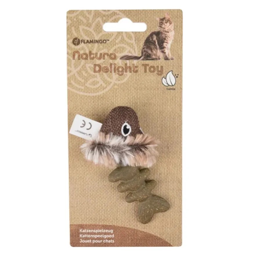 Flamingo Natura Delight Pez con Catnip para gatos Best