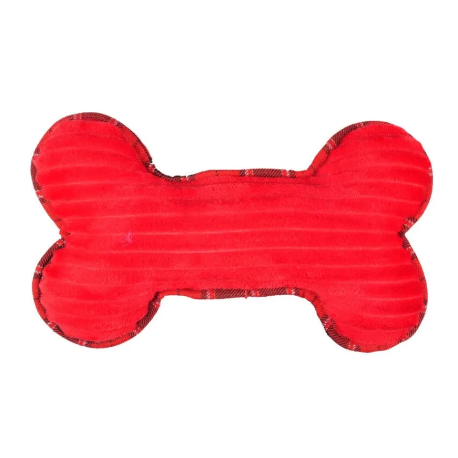 Flamingo Navidad Muñeco de Nieve y Hueso de peluche para perros Clearance
