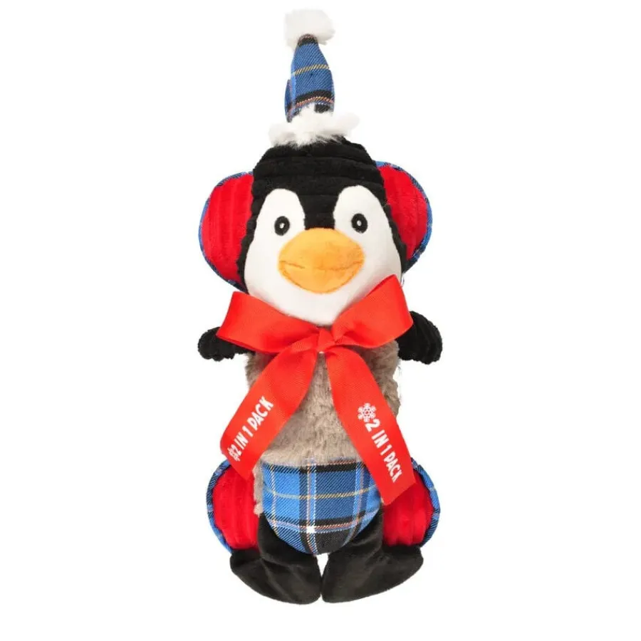Flamingo Navidad Pingüino y Hueso de peluche para perros Outlet