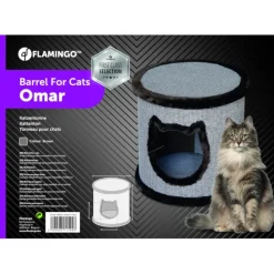 Flamingo Omar Cama Túnel Marrón para gatos. Hot