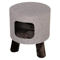 Flamingo Omar Cueva Taburete Marrón para gatos New