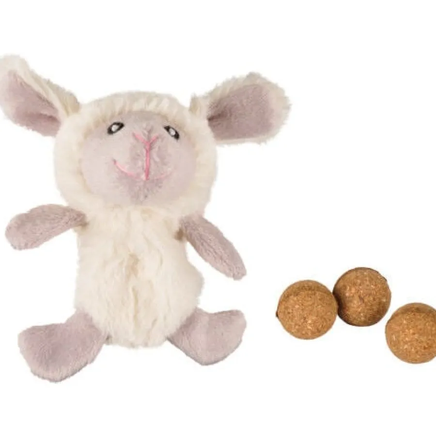 Flamingo Oveja de Peluche con Catnip para gatos Outlet