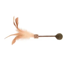 Flamingo Palo de Madera con Pelota Matatabi para gatos New