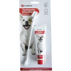 Flamingo Pasta y Cepillo de Dientes para perros Online