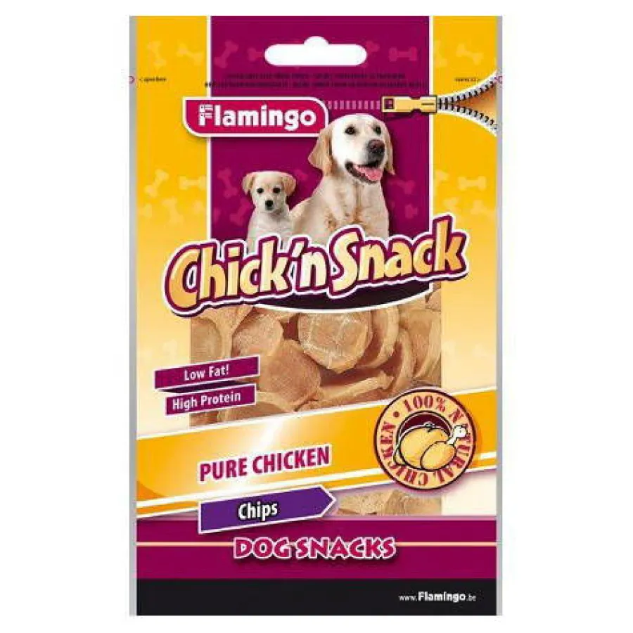 Flamingo Patatas Fritas de Pollo para perros