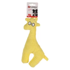 Flamingo Pebbles Jirafa de Peluche Amarilla para perros Hot
