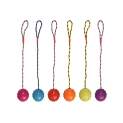 Flamingo Pelota con cuerda para perros Discount