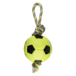 Flamingo Pelota Verde con Cuerda para perros Hot
