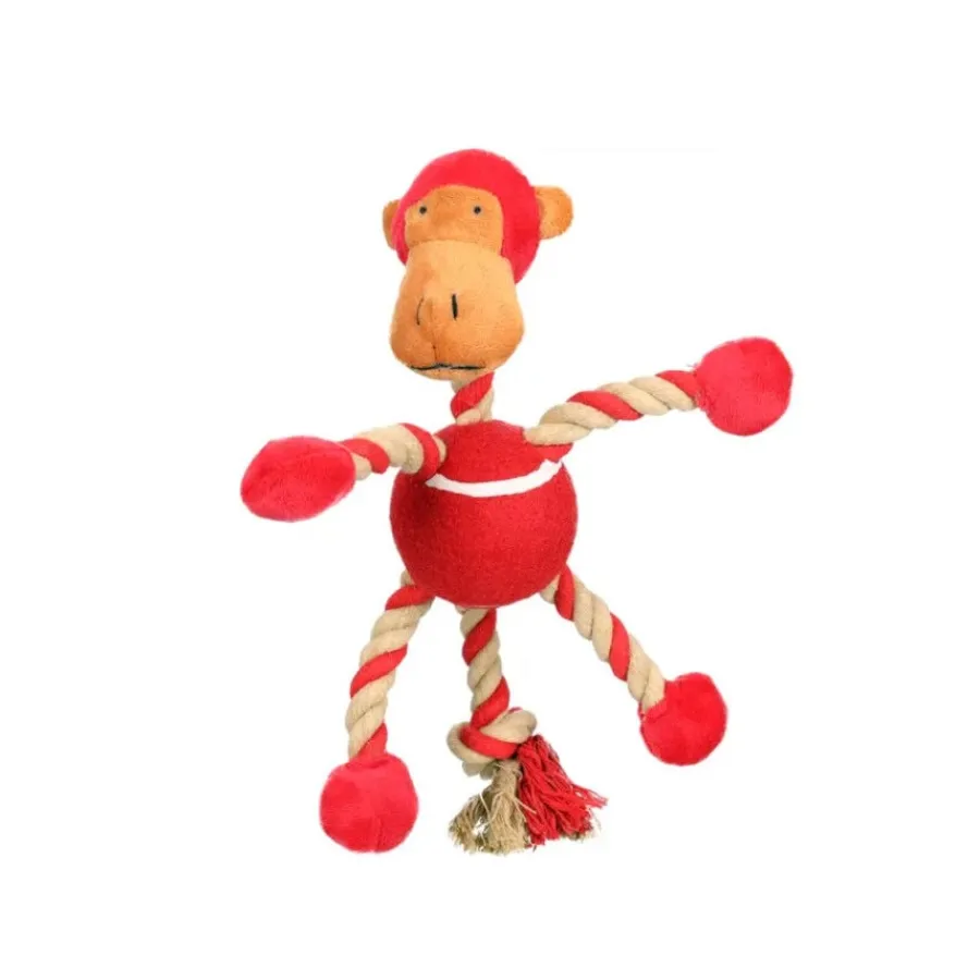 Flamingo Peluche de Pelota con Cuerdas para perros Sale