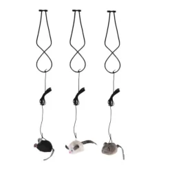 Flamingo Percha con Ratón de peluche para gatos Outlet