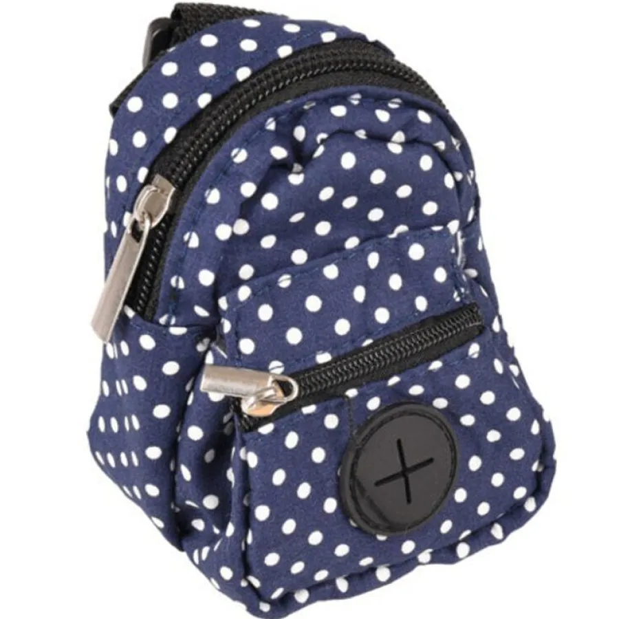 Flamingo Portabolsas Mochila Azul para perros New