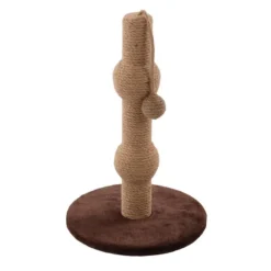 Flamingo poste rascador Curvy para gatos color Marrón Sale