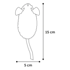 Flamingo Ratón de Peluche con Sonido para gatos Sale