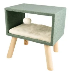 Flamingo Scandi Cama Cuadrada para gatos