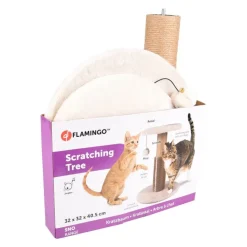 Flamingo Sno Bea Árbol Rascador Crema para gatos Sale