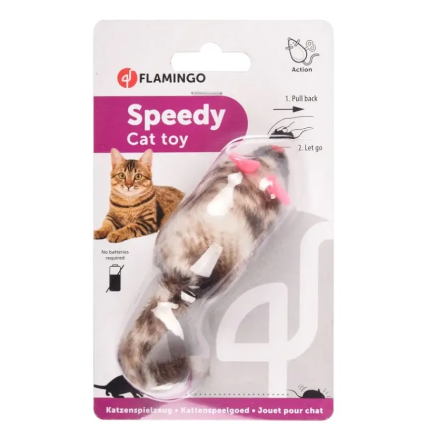 Flamingo Speedy Ratón con Movimiento para gatos Discount