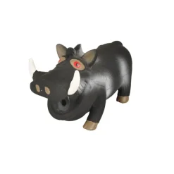 Flamingo Squeaky Jabalí de Juguete Negro para perros Sale