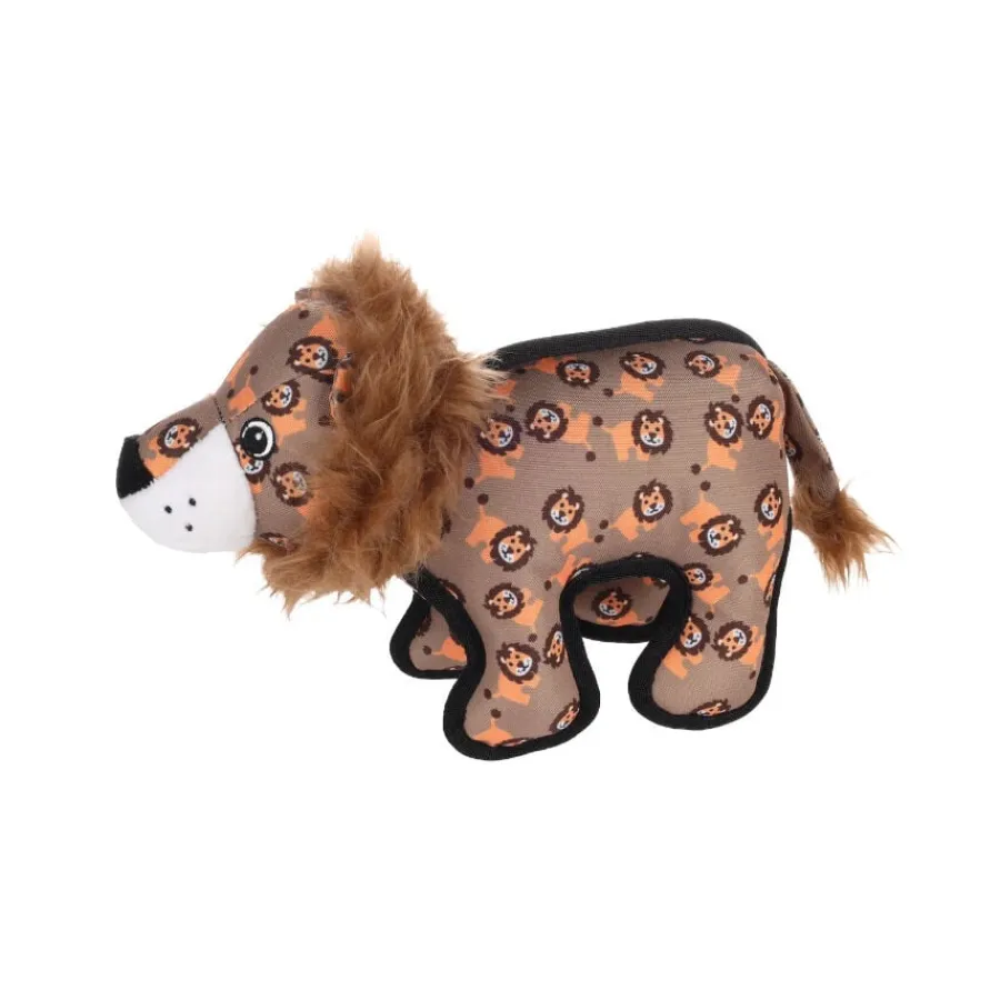 Flamingo Strong Stuff León de Peluche Marrón para perros