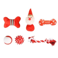 Flamingo Surtido Navidad juguetes para perros - Pack