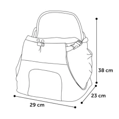 Flamingo Sybil Mochila Frontal Azul para mascotas Online
