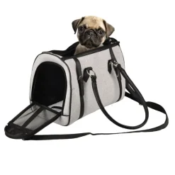 Flamingo Tatjana Bolsa Transportín Gris para perros Clearance
