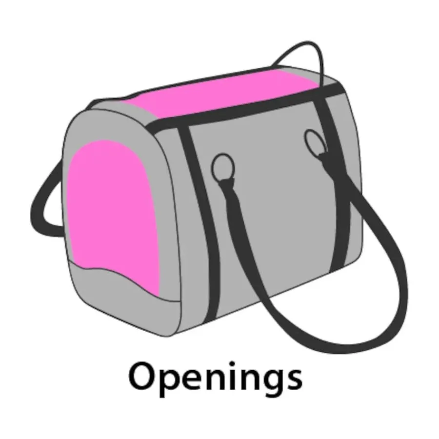 Flamingo Tatjana Bolsa Transportín Gris para perros Clearance