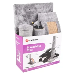 Flamingo Tessa Árbol Rascador con masajeador para gatos Discount
