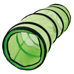 Flamingo Túnel con redecilla verde para gatos Online
