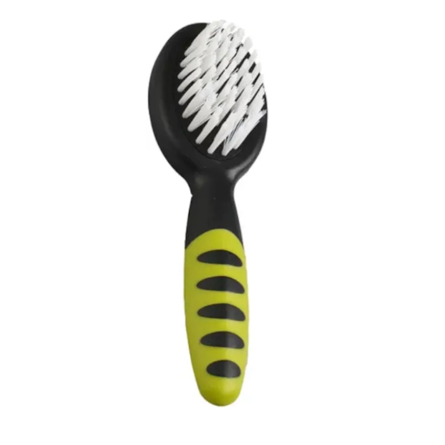 Flamingo Yellow Line Cepillo suave para perros