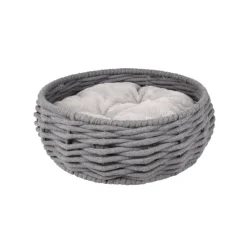 Flamingo Zinzi Redondo Gris cama cuna para perros Hot