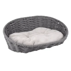 Flamingo Zizi Ovalado Gris cama cuna para perros