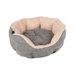 Flamingo Zupo Octógono Gris cama cuna para perros y gatos Discount