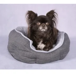 Flamingo Zupo Octógono Gris Oscuro cama para perros y gatos Discount