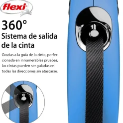 Flexi New Classic Correa Extensible Azul para perros Clearance