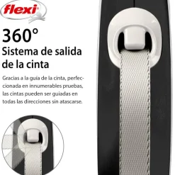 Flexi New Comfort Correa Extensible Gris para perros Best