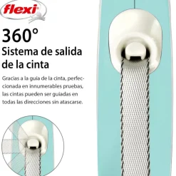 Flexi New Comfort Correa Extensible Azul para perros