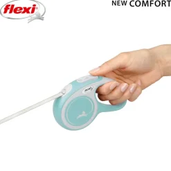 Flexi New Comfort Correa Extensible Azul para perros
