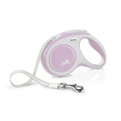 Flexi New Comfort Correa Extensible Rosa para perros New