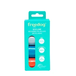 Freedog Eco Line Bolsas Higiénicas de Colores Variados para perros Clearance