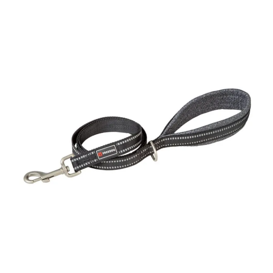 Freedog Shiva Correa Reflectante Gris para perros Outlet
